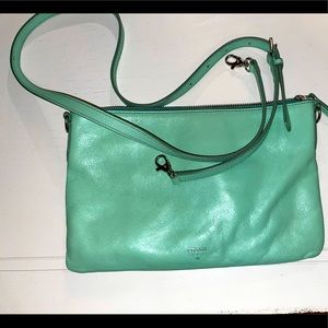 Fossil crossbody, mint green